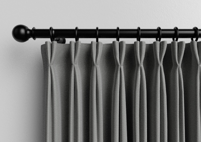 Sydney, Slate Grey - Made to Measure Curtains - Image 10
